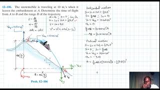 12–106 Kinematics of a Particle Chapter 12 Hibbeler Dynamics Benam Academy [upl. by Ynnaj]