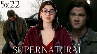 SWAN SONG Supernatural 5x22 Reaction amp Commentary SEASON 5 FINALE [upl. by Ingaborg]