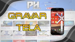 Como gravar a TELA do CELULAR  RÁPIDO E FÁCIL [upl. by Akimihs]