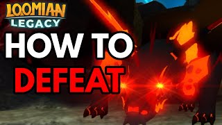 HOW TO BEAT SOUL BURST ERUPTIDON EASILY  Roblox Loomian Legacy [upl. by Berrie]