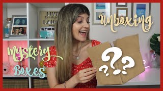 Ανοίγω MYSTERY BOXES  katerinaop22 [upl. by Adnovay]