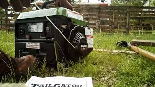 Easy Start Harbor Freight Tail Gator Generator [upl. by Waldron]