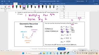 Part 3 Geometric Recursive [upl. by Kirsteni]