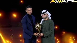 Cristiano Ronaldo awarded Fans Favourite Player of the Year [upl. by Kalindi]