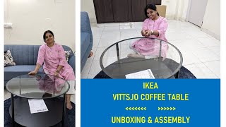 IKEA Vittsjo Coffee Table  Unboxing amp Assembly [upl. by Burris325]