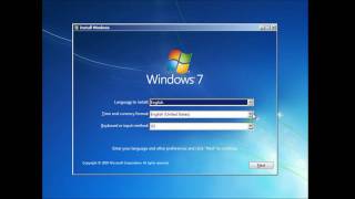 Formatting and Clean Install of Windows 7 [upl. by Langley]