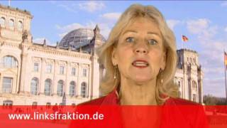 DIE LINKE Dagmar Enkelmann Am 27 September wird entschieden wer die Zeche zahlt [upl. by Suckram905]