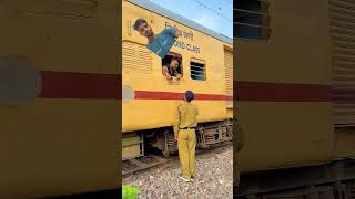 Driver🥰train कियो नही चला रहाfunny comedytrainfun🤣punjabi ytshortspolice reaction trendins [upl. by Ruy]