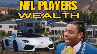 NFL Players Wealth [upl. by Kirad]