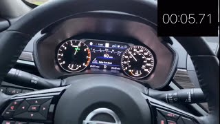 2019 Altima 20l VcTurbo 060 simulated shifts 8spd [upl. by Albie]