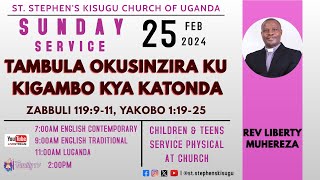 TAMBULA OKUSINZIRA KU KIGAMBO KYA KATONDA ZABBULI 119911YAKOBO 11925LUGANDA SERVICE 1100 AM [upl. by Greabe]