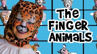 Finger Animals Song  Pocket Preschool  Finger Family Song [upl. by Kobylak]