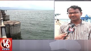 Singur Project Water Levels Increases With Heavy Inflow  Sangareddy  V6 News [upl. by Atniuqal836]