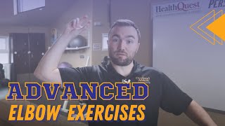 UCL Tear  ADVANCED Elbow Exercises [upl. by Aissyla]