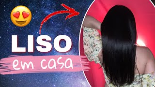 CABELO LISO EM CASA  Progressiva ZERO Forever Liss  Resenha completa  aplicação e resultado ♥️ [upl. by Davison]