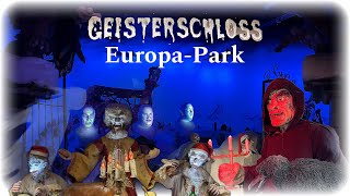 GEISTERSCHLOSS im EuropaPark Old Version 1982 2023  Complete Walktrough Onride Ambient 4K [upl. by Nelli]