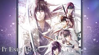 Hakuouki Kyoto Winds OST  It Ends Here [upl. by Riatsila]