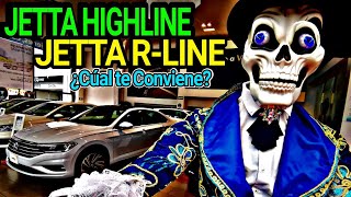 🚙JETTA RLINE 🆚 JETTA HIGHLINE🚙 ¿CUAL TE GUSTA MAS Kio Kio [upl. by Ahsiekar]