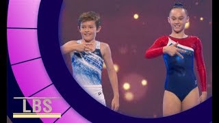 Meet Synchronised Trampolining champions Joel amp Kayla  Little Big Shots Aus Season 2 Episode 3 [upl. by Chao]