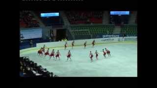 USA 2 Crystallettes Free synchro worlds 2012 [upl. by Katya]