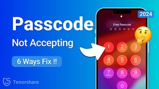 2024 iPhone Not Accepting Correct Passcode Forgot Passcode 6 Ways Fix [upl. by Hesther]