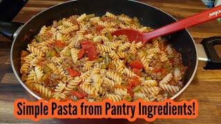 Simple Pasta for Meal Prep This Week [upl. by Mercy]