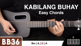 Kabilang Buhay  Bandang Lapis Guitar Tutorial [upl. by Hsekar883]