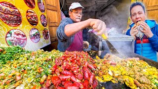 149 Morocco Fast Food  SANDWICH KING 🥙 Marrakesh Street Food Tour [upl. by Egoreg]