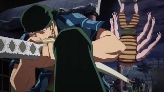 Roronoa Zoro VS Hatchan The Octopus Hachi  Eng Sub 1080HD [upl. by Crofoot748]