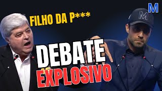 DATENA VAI PRA CIMA DE PABLO MARÇAL EM DEBATE TENSO [upl. by Slocum]