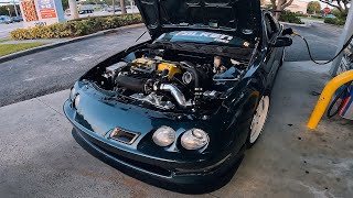 550HP TURBO K24 INTEGRA POV [upl. by Tiffanie536]