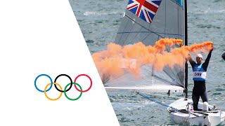 Sailing Finn Men Medal Race Full Replay  London 2012 Olympics [upl. by Cyprus]