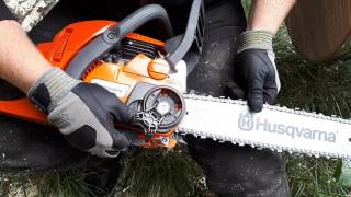 Husqvarna test 450 eseries kædesav amp Xcut [upl. by Eibreh]