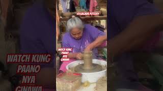 WATCH PAANO NIYA GINAWA shortvideo pottery sagada [upl. by Adnyc84]