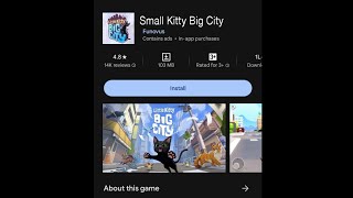 How To Play Little Kitty Big City in Android Mobile  TechnoGamerzOfficial [upl. by Ocnarf]