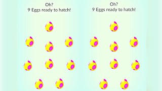 Back To Back 🤯 18 × 7km Eggs hatching in Pokemon Go  Shiny Jangmoo Hatch  Pokemon Go New Event [upl. by Enyluqcaj]