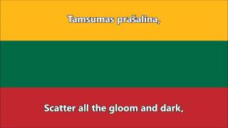 National Anthem of Lithuania English translation [upl. by Rimahs888]