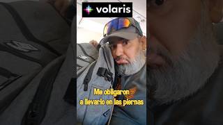 Volaris Me obligó a llevar el equipaje en mis piernas alasviajesmexico avion volaris foryou [upl. by Adamek257]