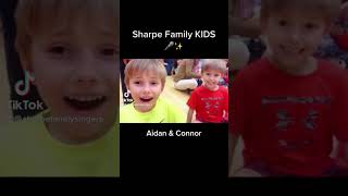 SHARPE FAMILY KIDS 🥹🎤✨ sharpefamilysingers shorts [upl. by Lever519]