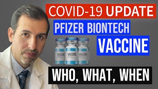 Coronavirus Update 119 Pfizer BioNTech COVID Vaccine Clinical Considerations [upl. by Cutlip]