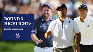 Highlights  Round 3  2024 PGA Championship [upl. by Nomyt]