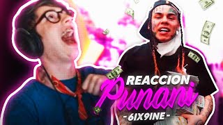 REACCIÓN A 6IX9INE  PUNANI Official Music Video [upl. by Nnaesor]