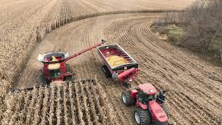 CANADIAN FARMER  BIG GUNS just got BIGGER The biggest farm equipment Ive seen in Eastern Ontario [upl. by Hajar]