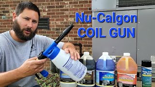 How to Clean Air Conditioner Coils with The Coil Gun 1NuCalgon [upl. by Acilef366]