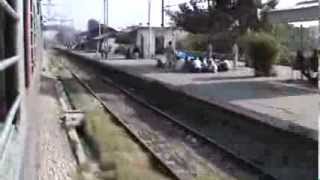 Skipping Ambala City Sahar station Amritsar Sealdah Superfast Nov 2011 [upl. by Fielding]