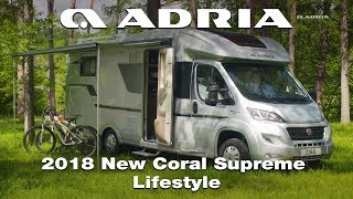 2018 New Adria Supreme Editions  Coral Lifestyle video [upl. by Bennion489]