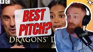 Pitch Trainer Reacts To MASTERFUL PITCH on Dragons Den [upl. by Alissa771]