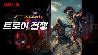 역사 속 맞짱뜨는 형님들  트로이 전쟁TROY  헥토르 vs 아킬레우스아킬레스Hector VS Achilles [upl. by Oiramat]