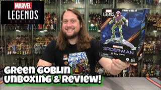 Green Goblin SpiderMan No Way Home Marvel Legends Unboxing amp Review [upl. by Dranoel354]