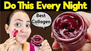 DIY COLLAGEN FACE CREAM For Spots काले धब्बे झाइयां Pigmentation amp Wrinkles  चमकदार Glowing Skin💕 [upl. by Ekyt]